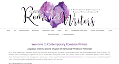 Desktop Screenshot of contemporaryromance.org